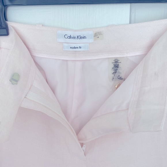 Calvin Klein 100% Linen Pants - Picture 3 of 6